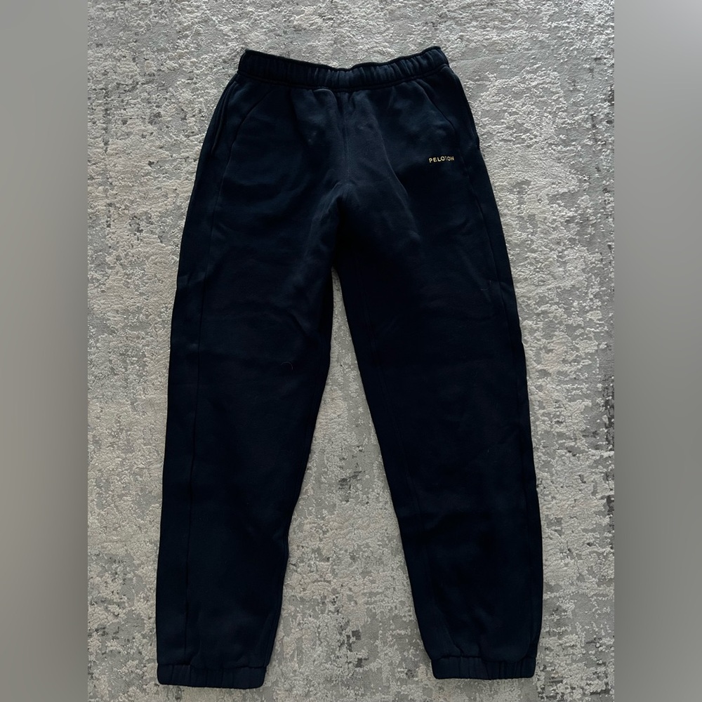 EUC size S lululemon Peloton scuba MR oversized jogger in true navy
